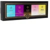 Versace Miniatures Collection EDT rinkinys moterims (EDT Geltona Diamond 5 ml + EDT Bright Crystal 5 ml + EDT Crystal Noir 5 ml + EDP Dylan Violetinė 5 ml + EDT Dylan Turquoise 5 ml)