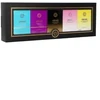 Versace Miniatures Collection EDT rinkinys moterims (EDT Geltona Diamond 5 ml + EDT Bright Crystal 5 ml + EDT Crystal Noir 5 ml + EDP Dylan Violetinė 5 ml + EDT Dylan Turquoise 5 ml)