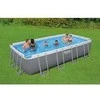 5.49m x 2.74m x 1.22m Bestway stačiakampis karkasinis lauko baseinas su smėlio filtru ir kopetėlėm 56466