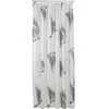 Vonios dušo užuolaida Sealskin Birds, balta/juoda(180x200)
