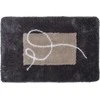 Vonios kilimėlis Sealskin Carcassonne, 60 x 90 cm, pilkas