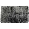 Vonios kilimėlis Sealskin Skin, 50x80 cm, juodas/sidabrinis