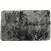 Vonios kilimėlis Sealskin Skin, 50x80 cm, juodas/sidabrinis