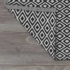 Vonios kilimėlis Sealskin Trellis, 90 x 60 cm, juodas