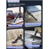 4 in 1 įkraunamas rankinis nešiojamas 120 W dulkių siurblys ir pūstuvas automobiliui, namams ir biurui, Happy People HPS-22
