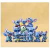 Figūrėlių rinkinys Happy People Stitch, 6 vnt.