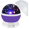 Happy People An 78/13 violetinės spalvos LED lempa keičianti šviesos pozicijas
