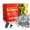 Happy People Kalėdinės lemputės 500 led Kalėdinė girlianda Led 500, 34 metrai Šaltai baltos spalvos K-31