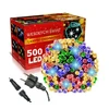 Happy People Lauko Kalėdinė girlianda 500 Led, 35 metrai Įvairių spalvų Flash K-22