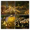 Happy People Sodo šviestuvai su saulės baterija 2 LED žibintų su 8 burbulais