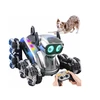 Interaktyvus šuo robotas, valdomas nuotolinio valdymo pultu ir rankų gestais, Happy people