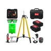 Lazerinis nivelyras BOXER 4D, 16 linijų BX3314 su trikoju Happy People HPS-7