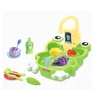 Vaikiška kriauklė su tekančiu vandeniu frog, varlytė Happy People