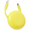 Baseus Lets go USB kabelis USB-C 2A 1m- Geltonas / Pilkas