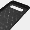 Riposo Dėklas „CARBON'' įvairiems telefonų modeliams, juodas SAMSUNG GALAXY S21 ULTRA/S30 ULTRA