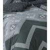 Riposo FLANELĖS patalynės komplektas FREYE OLIVE 200x220 cm