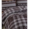 Riposo FLANELĖS patalynės komplektas NOELLE BORDEAUX 120x150 cm