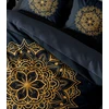 Riposo Premium Digital satino medvilnės patalynės komplektas MANDALA 200x200 cm