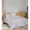 Riposo PREMIUM Satino medvilnės patalynės komplektas STRIPE Pilkas 140x200 cm