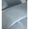 Riposo PREMIUM Satino medvilnės patalynės komplektas LIGHT Mėlynas 200x220 cm