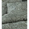 Riposo Premium satino medvilnės patalynės komplektas MELINA Žalias 200x200 cm