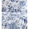 Riposo Premium satino medvilnės patalynės komplektas WANDA Mėlynas 200x200 cm