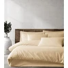 Riposo Premium satino medvilnės patalynės komplektas MODEST - CHAMPAGNE 200x220 cm