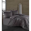 Riposo Premium satino medvilnės patalynės komplektas ANTHRACITE 200x220 cm