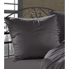 Riposo PREMIUM Satino medvilnės patalynės komplektas Pilkas 200x220 cm