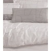 Riposo Premium satino medvilnės patalynės komplektas NORDIC Pilkas 200x200 cm