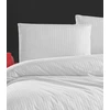 Riposo Premium satino pagalvės užvalkalas Stripe Baltas 40x60 cm