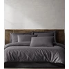 Riposo Premium satino pagalvės užvalkalas Modest - anthracite 50x70 cm