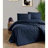 Čiužinys Riposo Premium satino pagalvės užvalkalas Stripe Navy 40x60 cm