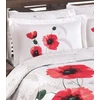 Riposo Premium satino pagalvės užvalkalas Gelincik Raudona 50x70 cm
