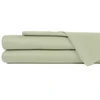 Riposo PREMIUM Satino paklodė be gumos Olive 220x240 cm