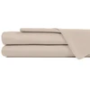 Riposo PREMIUM Satino paklodė be gumos Taupe 200x220 cm