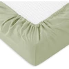 Riposo PREMIUM satino paklodė su guma Olive 200x200 cm
