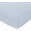 Riposo PREMIUM satino paklodė su guma Silver pilkas 120x200 cm
