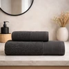 RIPOSO rankšluostis Jacquard Antrachite 50x100 cm