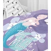 Riposo RENFORCE Digital medvilnės vaikiškas patalynės komplektas LITTLE MERMAID 140x200 cm