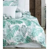 Riposo Renforce medvilnės patalynės komplektas Palms V Žalias 200x220 cm