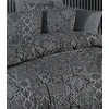 Riposo RENFORCE medvilnės patalynės komplektas TOKYO Juodas 200x200 cm