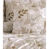 Riposo RENFORCE medvilnės patalynės komplektas RIGA BEIGE 200x220 cm