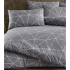 Riposo RENFORCE medvilnės patalynės komplektas BERN ANTHRACITE 140x200 cm