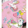 Riposo RENFORCE medvilnės vaikiškas patalynės komplektas CARNIVAL UNICORNS 140x200 cm