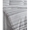 Riposo RENFRORCE medvilnės patalynės komplektas LINIE Pilkas 200x220 cm