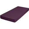 Riposo Trikotažinė paklodė su guma Dark plum 180x200 cm
