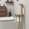 Bide maišytuvas REA Lungo Loop Diamond Gold