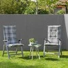 Bluegarden Dangtis juostelė PVC kilimėliai 10X1m Light Pilkas