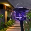 Bluegarden LED saulės lempa J-22 Juodas
